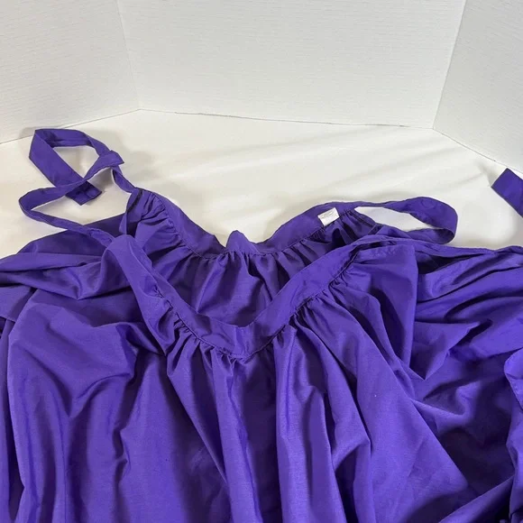 Purple Mexican Folklórico Skirt Full Circle Dance Skirt - Picture 3 of 6